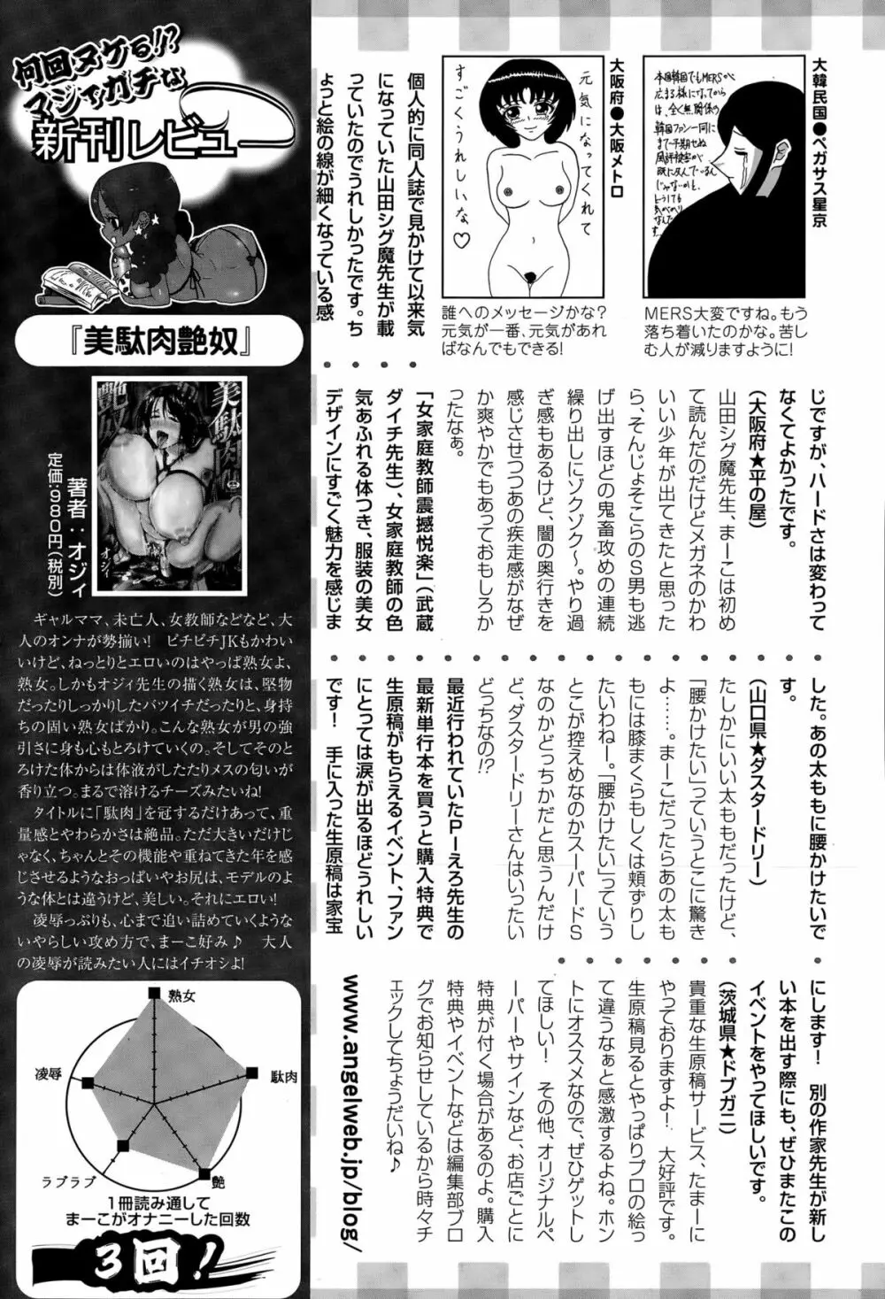 ANGEL 倶楽部 2015年9月号 461ページ