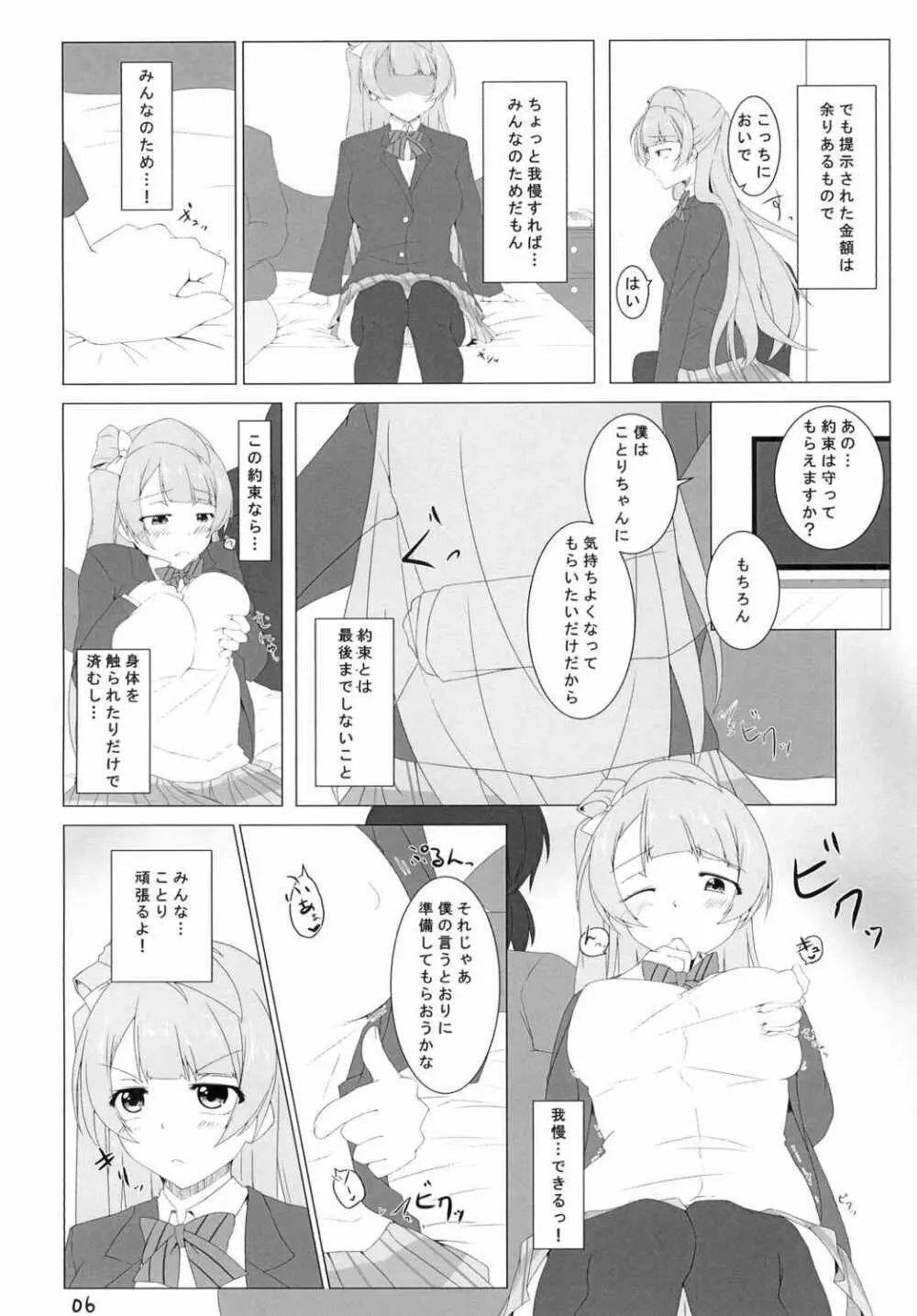 ことりちゃんが! 5ページ