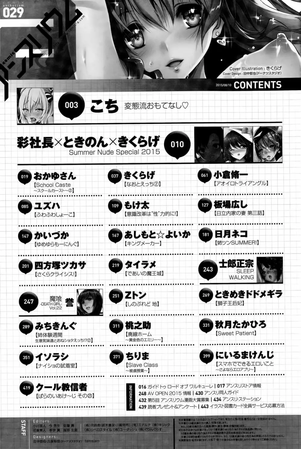 COMIC アンスリウム 029 2015年9月号 442ページ