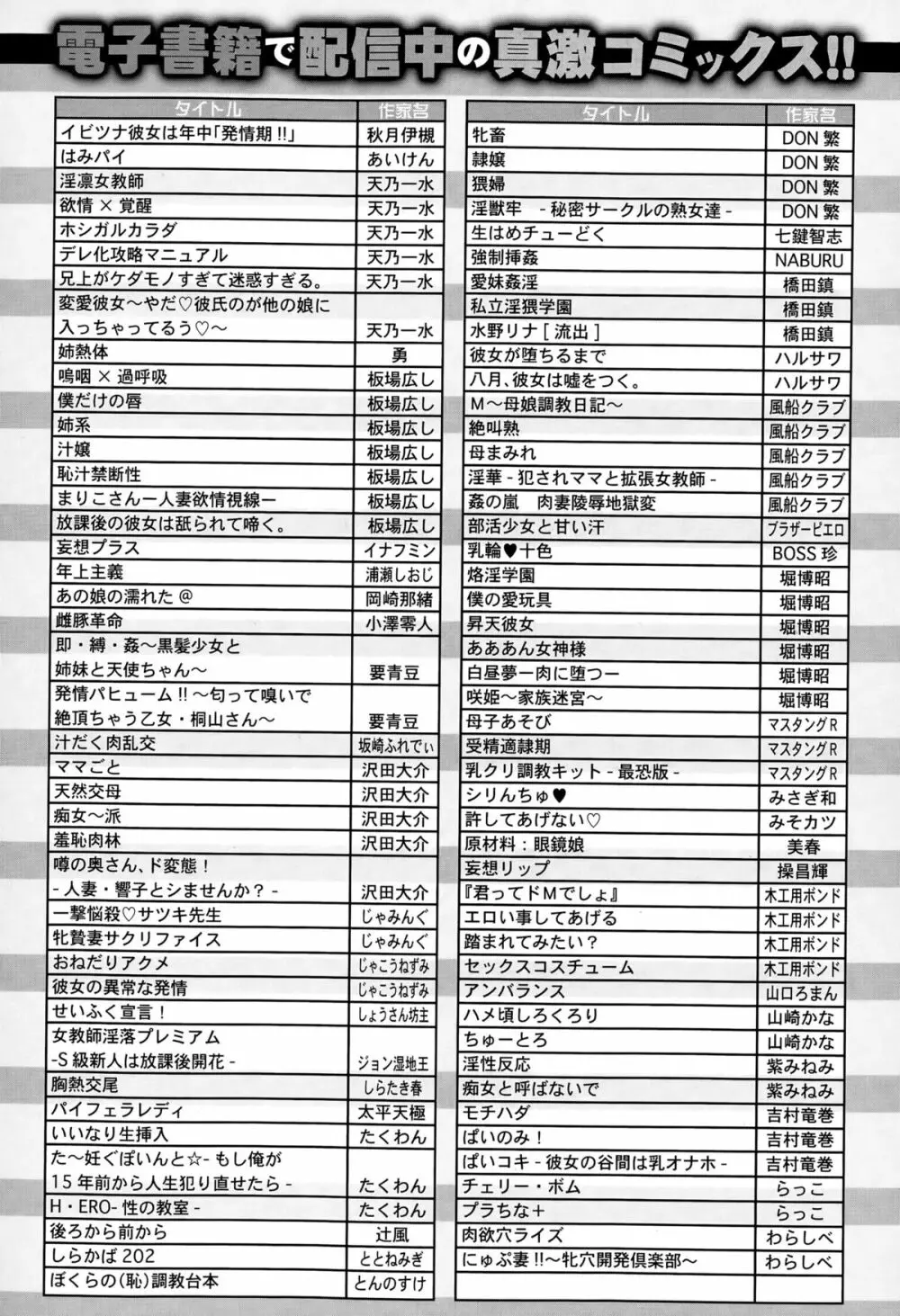 COMIC 真激 2015年10月号 348ページ