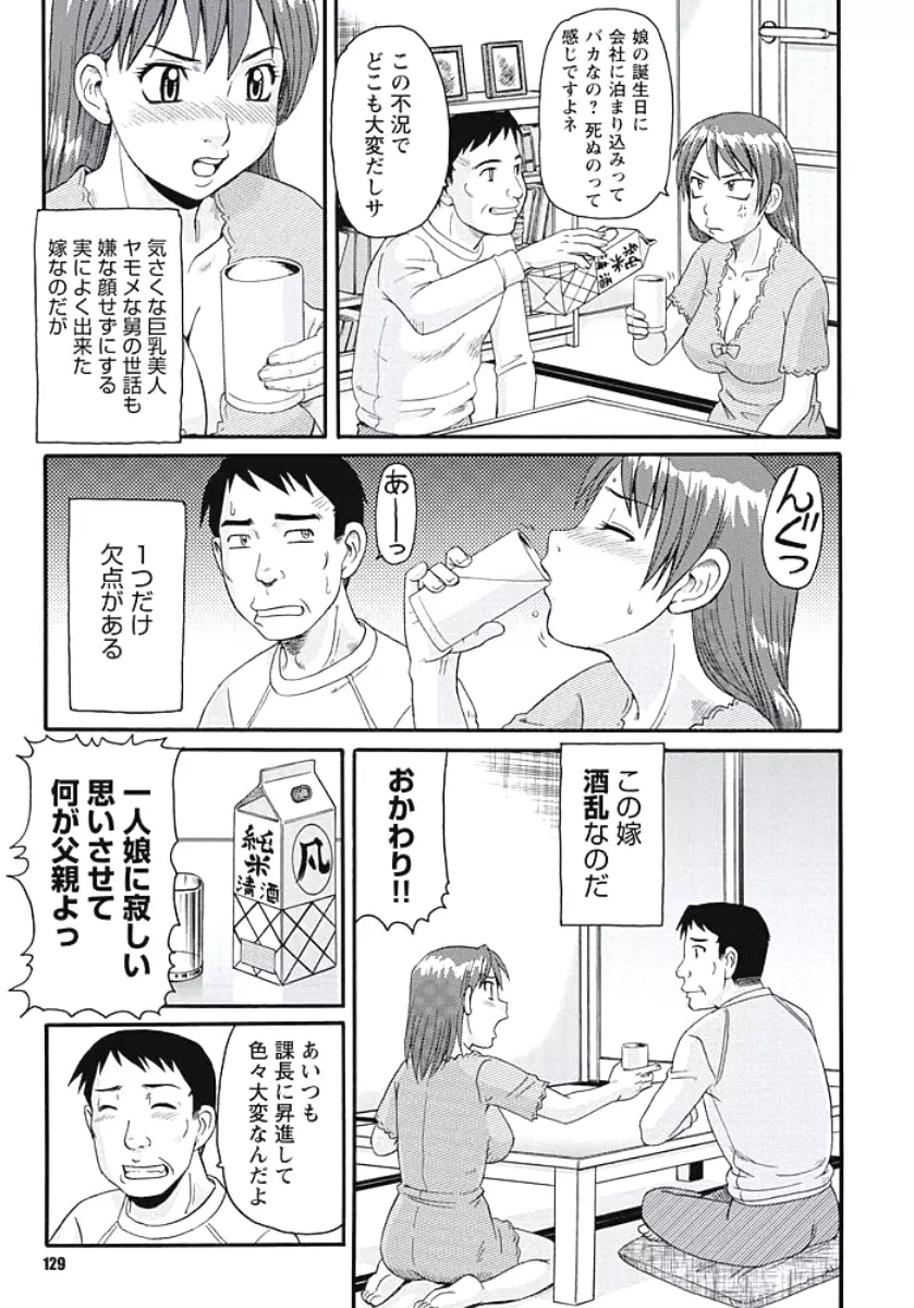 異常性欲妻の日常 128ページ