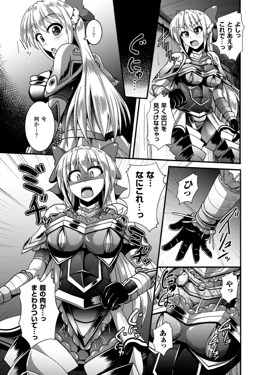 二次元コミックマガジン 魔装淫辱 鎧に弄ばれるヒロインたちVol.1 49ページ