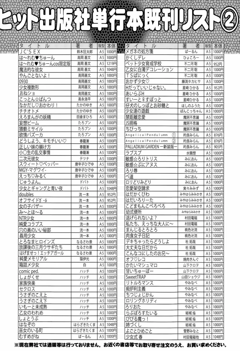 COMIC 阿吽 2015年11月号 415ページ