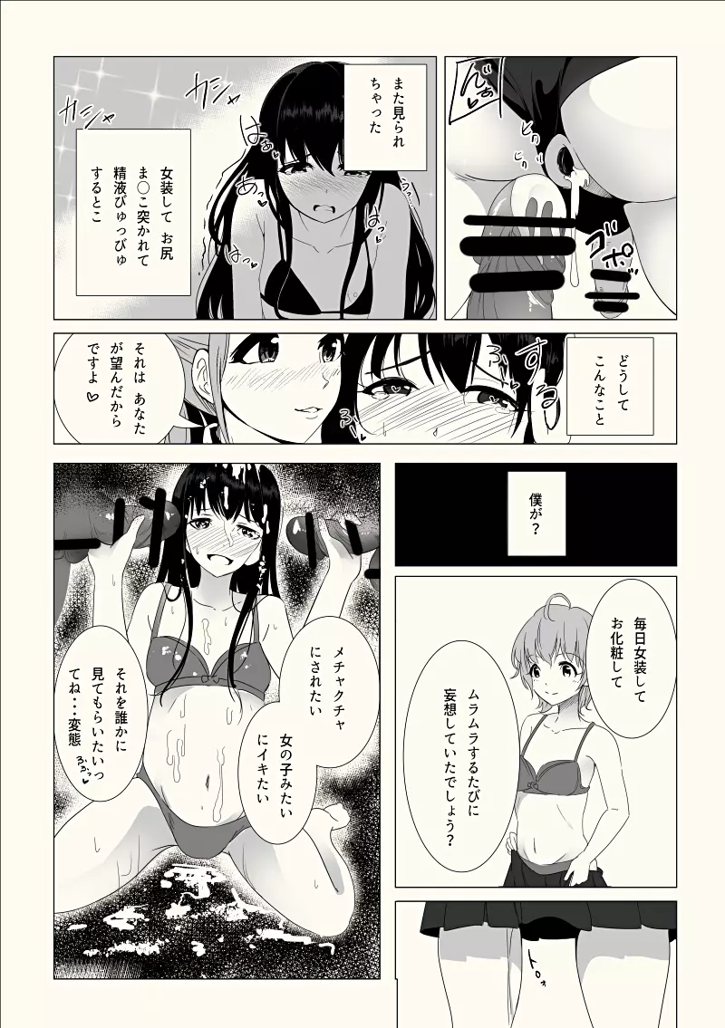 女装子催眠?クリニック 14ページ