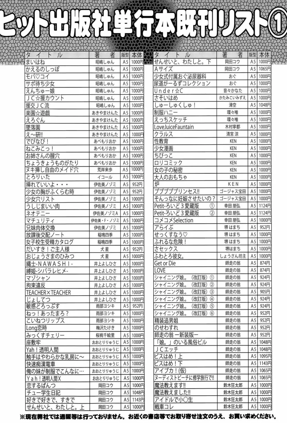 COMIC阿吽 2015年12月号 413ページ