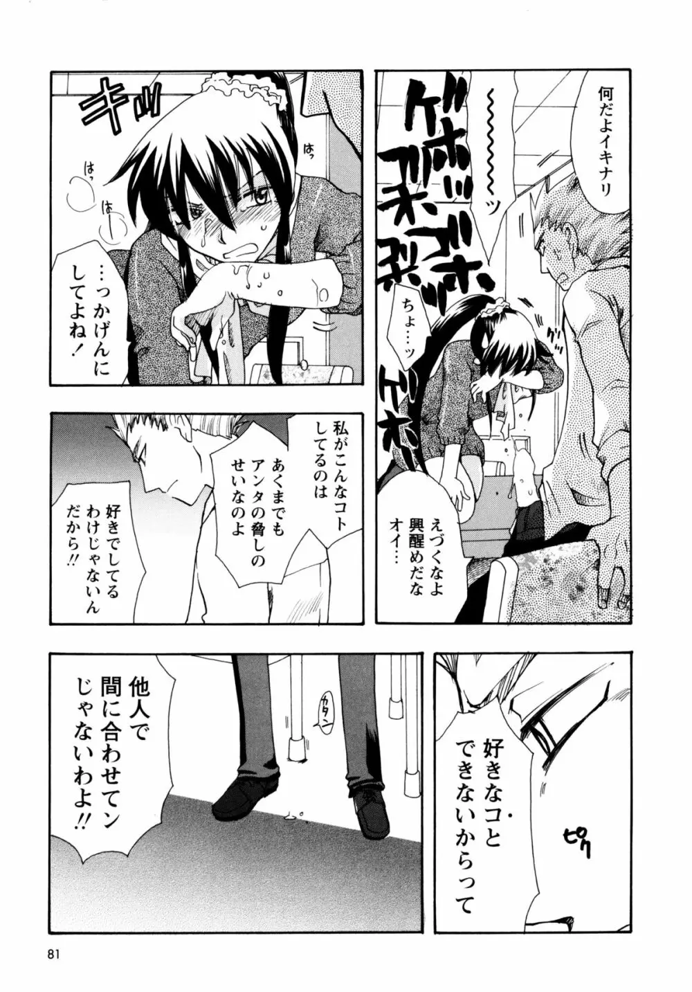 [すずきみら] 児童会室の恋奴隷(上) ツンな奴隷がデレるとき 80ページ