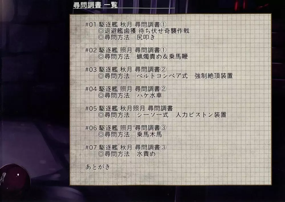 駆逐艦 秋月照月 尋問調書 2ページ