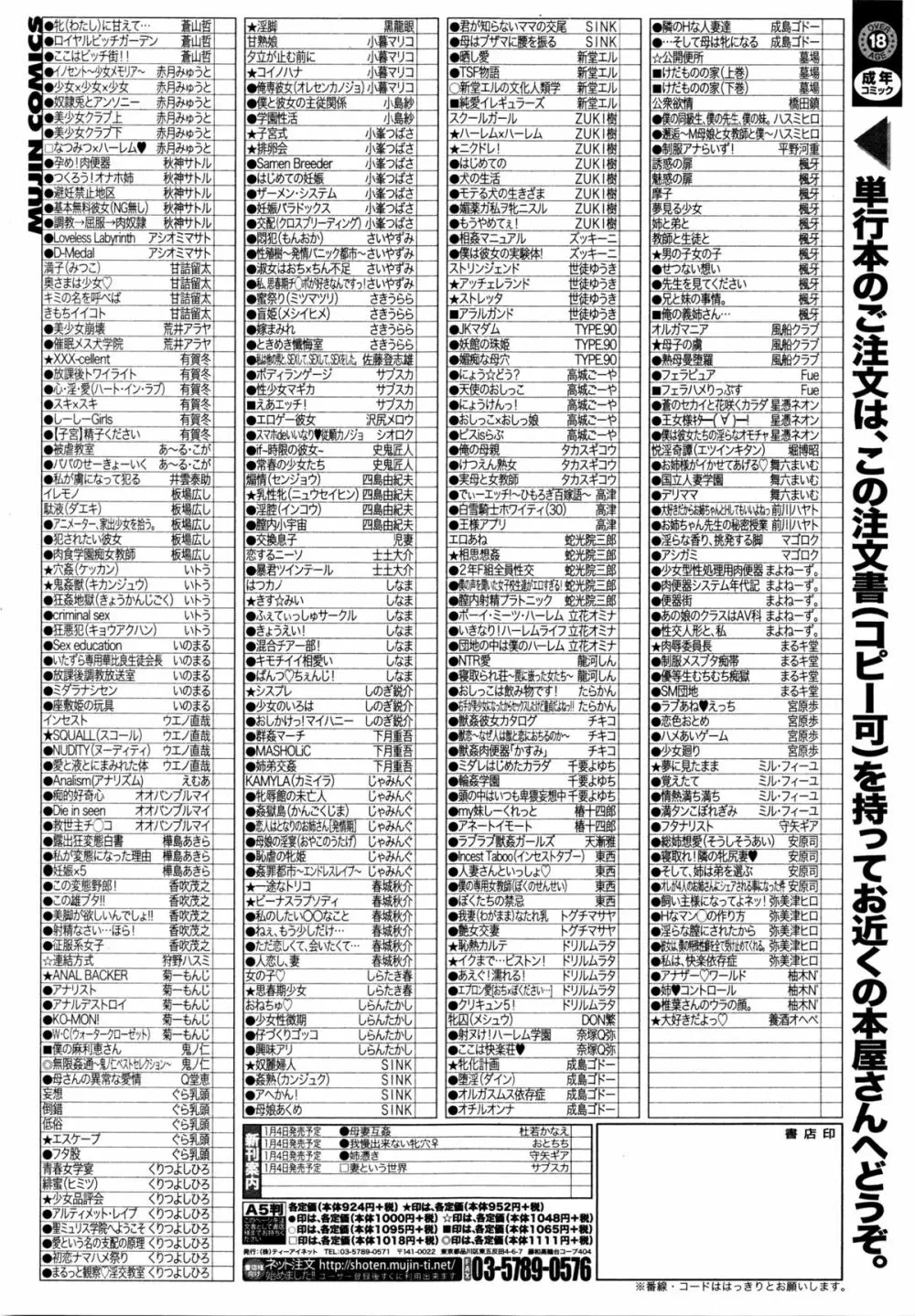 コミックミルフ 2016年2月号 Vol.28 284ページ