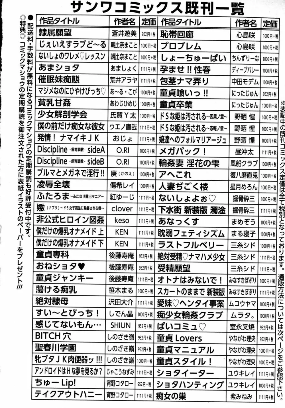 コミック・マショウ 2016年2月号 346ページ