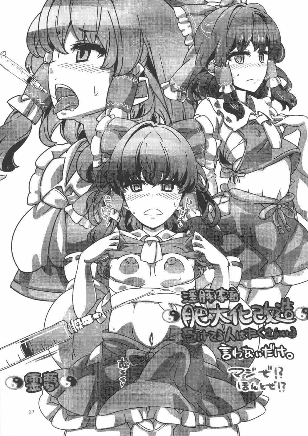 コピー誌まとめ本 艦これと東方やで 26ページ