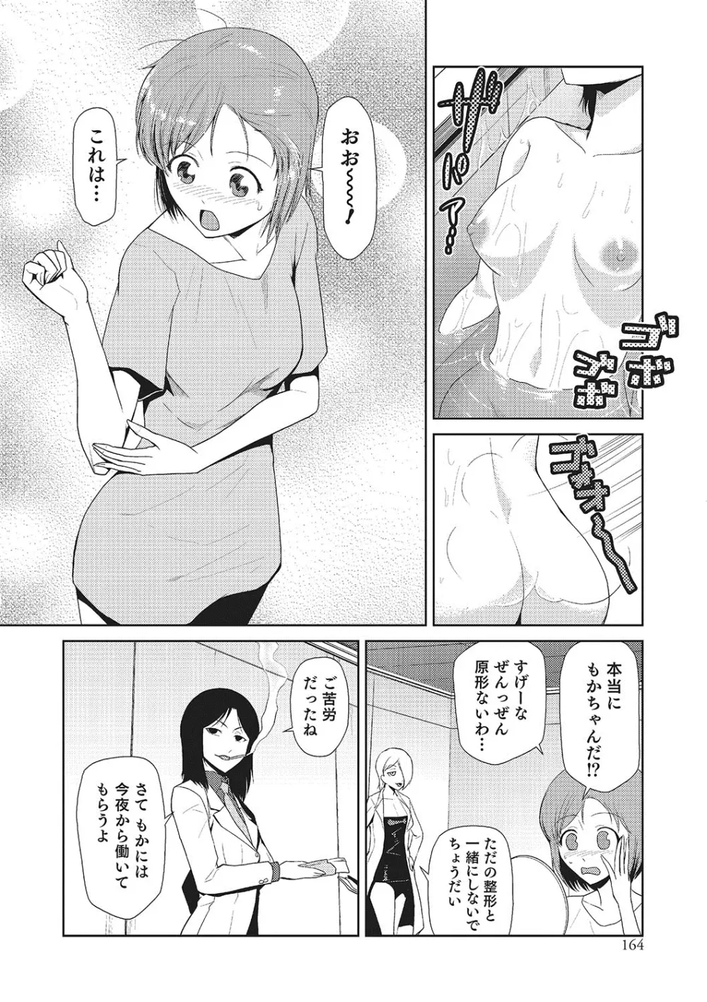 女神の催園 163ページ