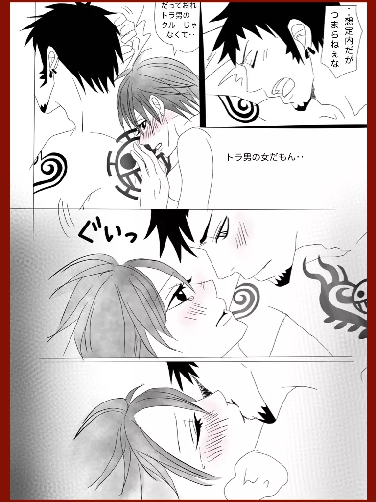 Salad roll reunion story . Sequel R-18. one piece 12ページ