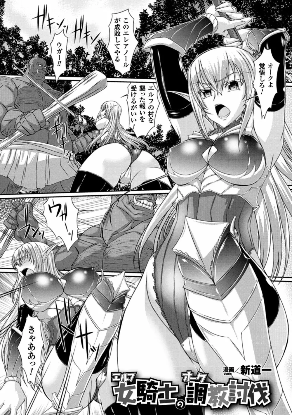 二次元コミックマガジン オークのための女騎士対策マニュアル Vol.1 45ページ