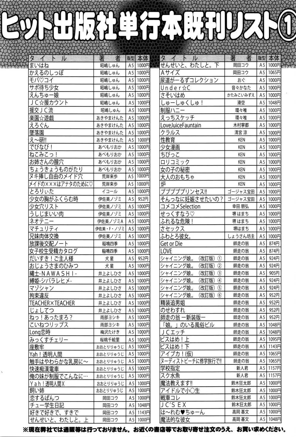 COMIC 阿吽 2016年5月号 413ページ