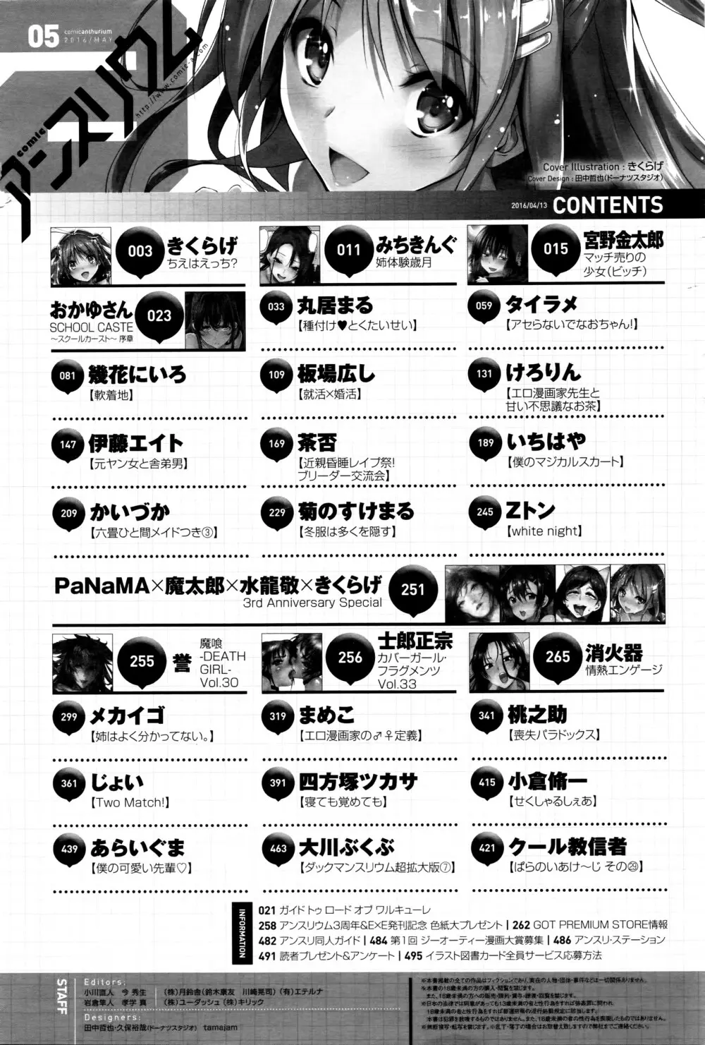 COMIC アンスリウム 2016年5月号 495ページ