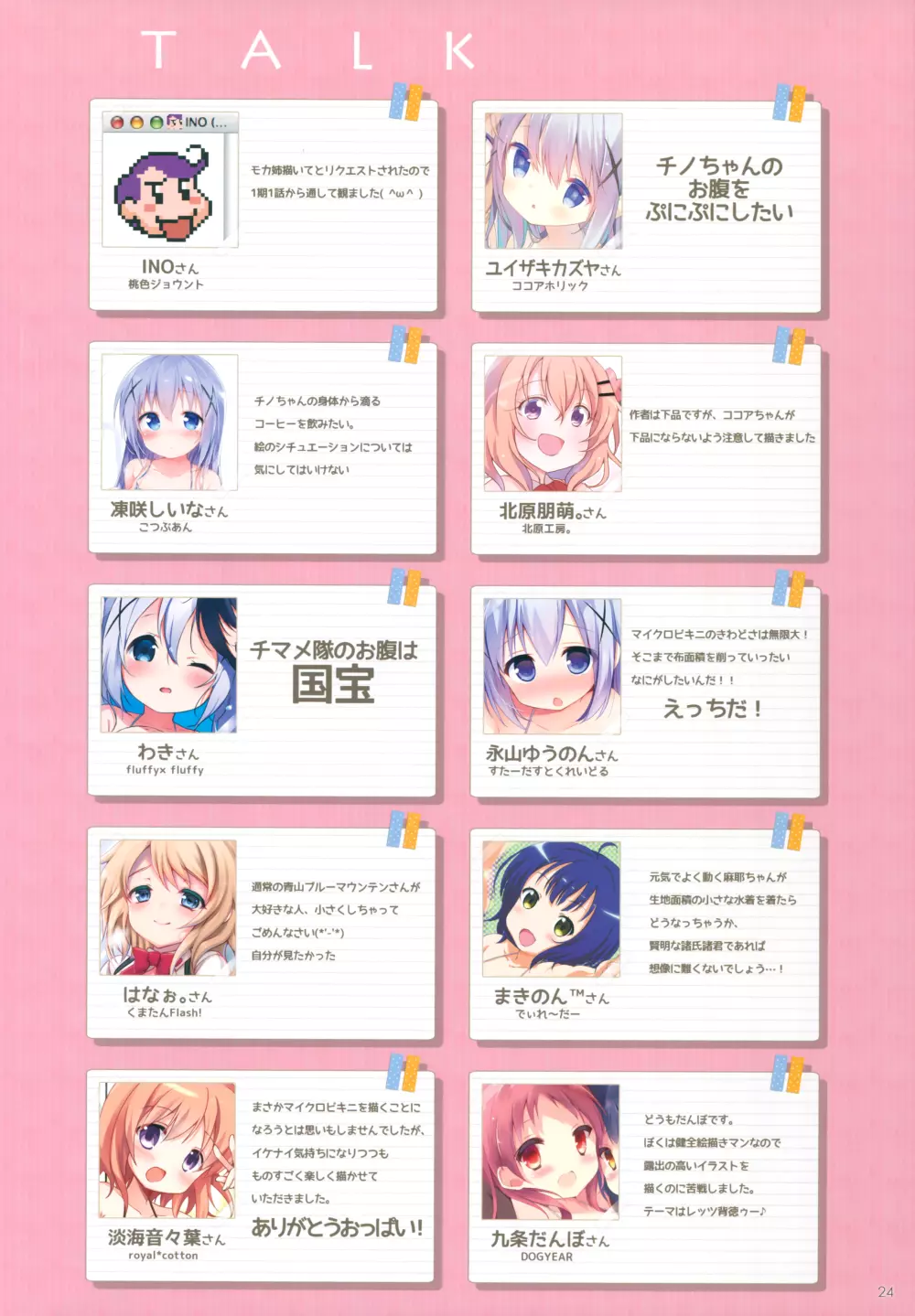 ごちうさマイクロビキニ部 ～GOCHIUSA FAN BOOK3～ 23ページ