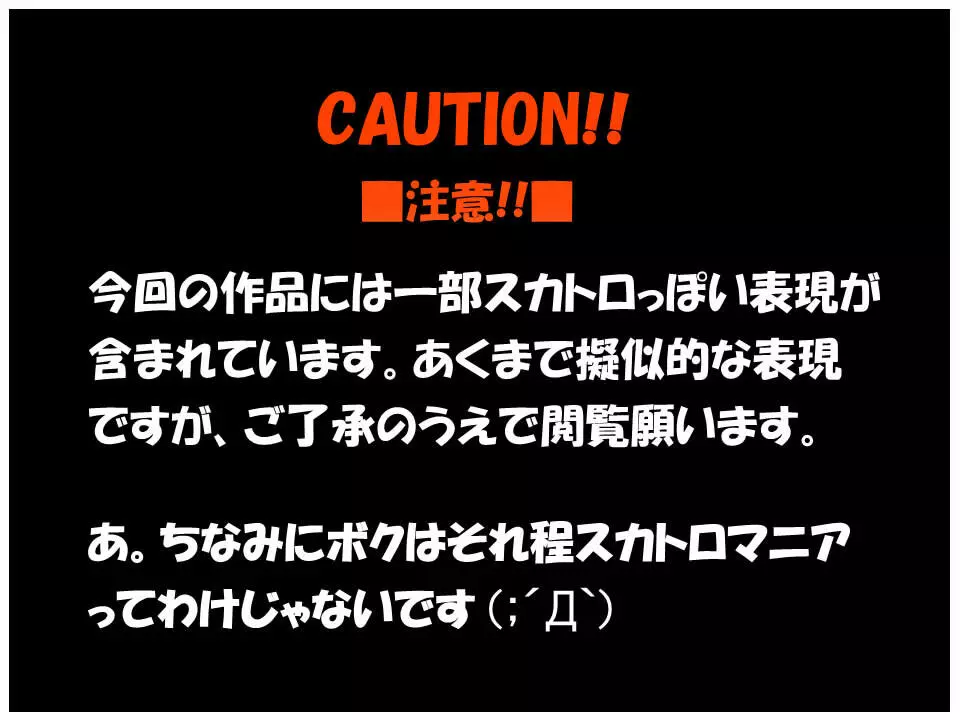 これはスカトロですか？ 2ページ