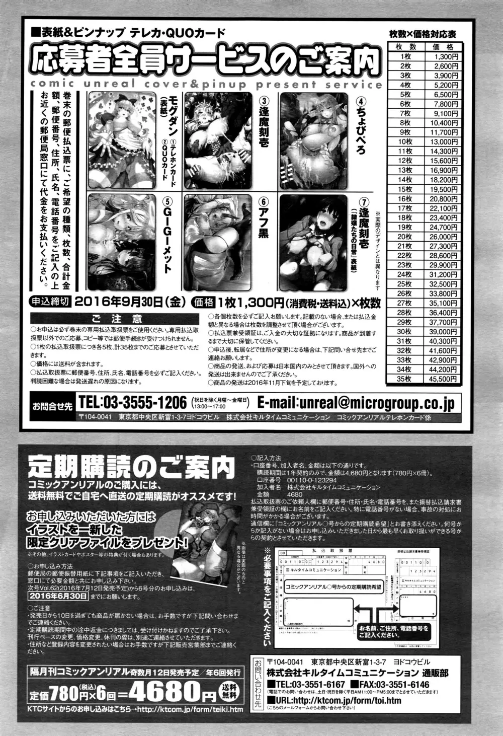 コミックアンリアル 2016年6月号 Vol.61 452ページ