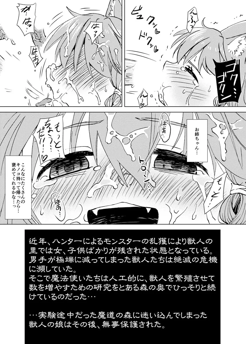 ケモノな娘とキノコのようなモノ 27ページ