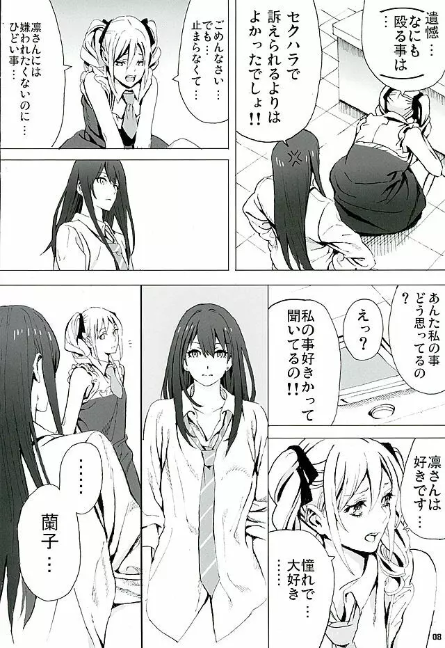 凛と蘭子の一番長い夜 7ページ