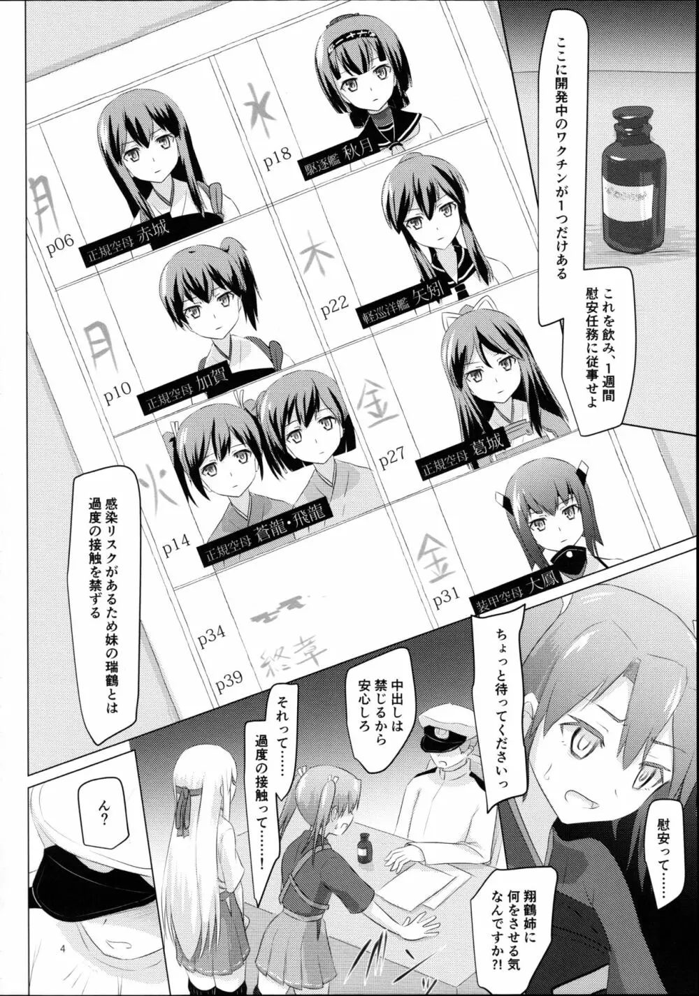 翔鶴姉が艦娘を慰安する話 3ページ