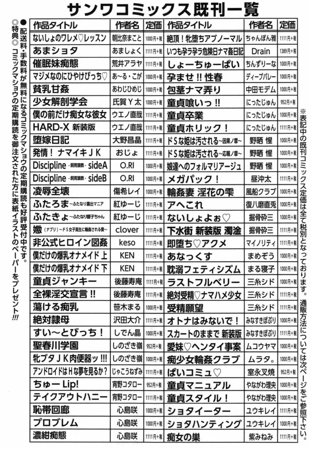 とらわれた痴熟 195ページ