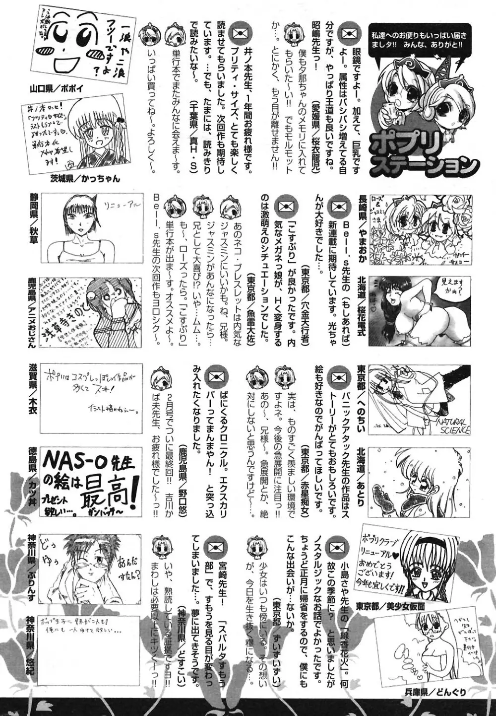 COMIC ポプリクラブ 2004年3月号 251ページ