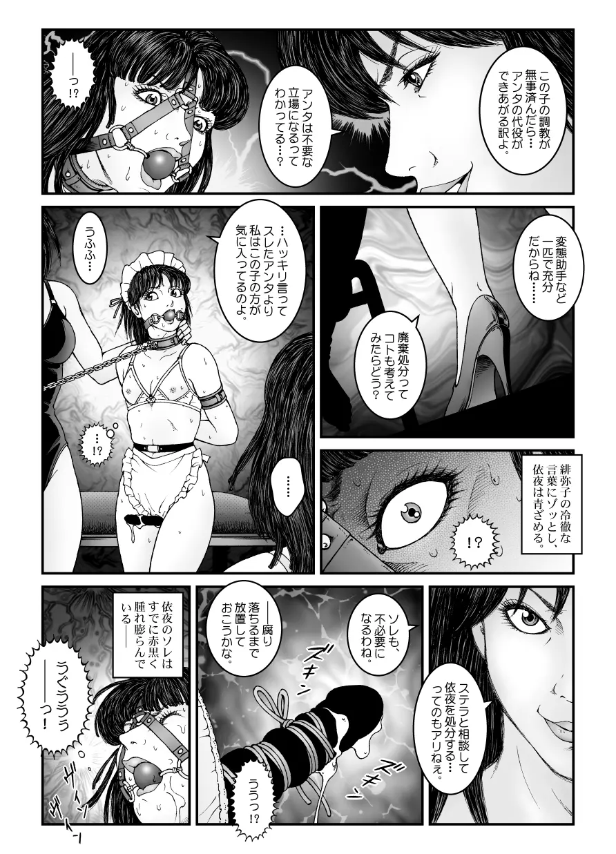 欲望回帰第542章 -強制女装美娼年拘束達磨アクメ地獄逝キ第3話W男の娘責め- 24ページ