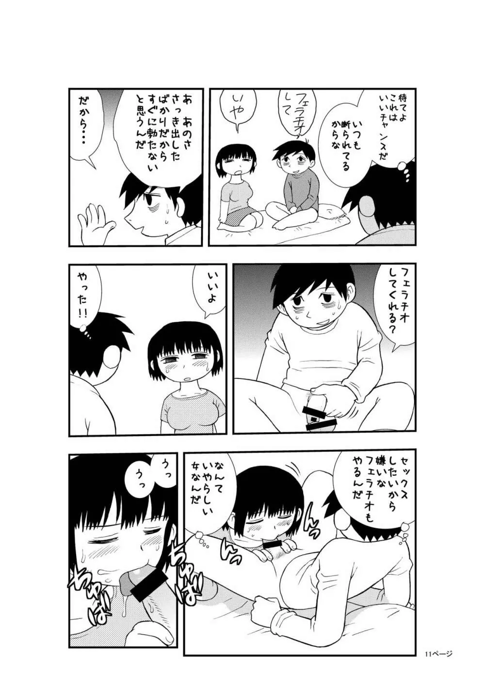 僕と妻の小規模な性生活 10ページ