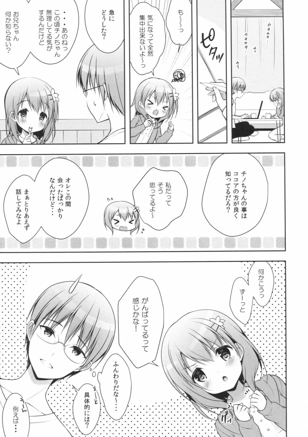 チノちゃんはご執心 ココア√ 6ページ