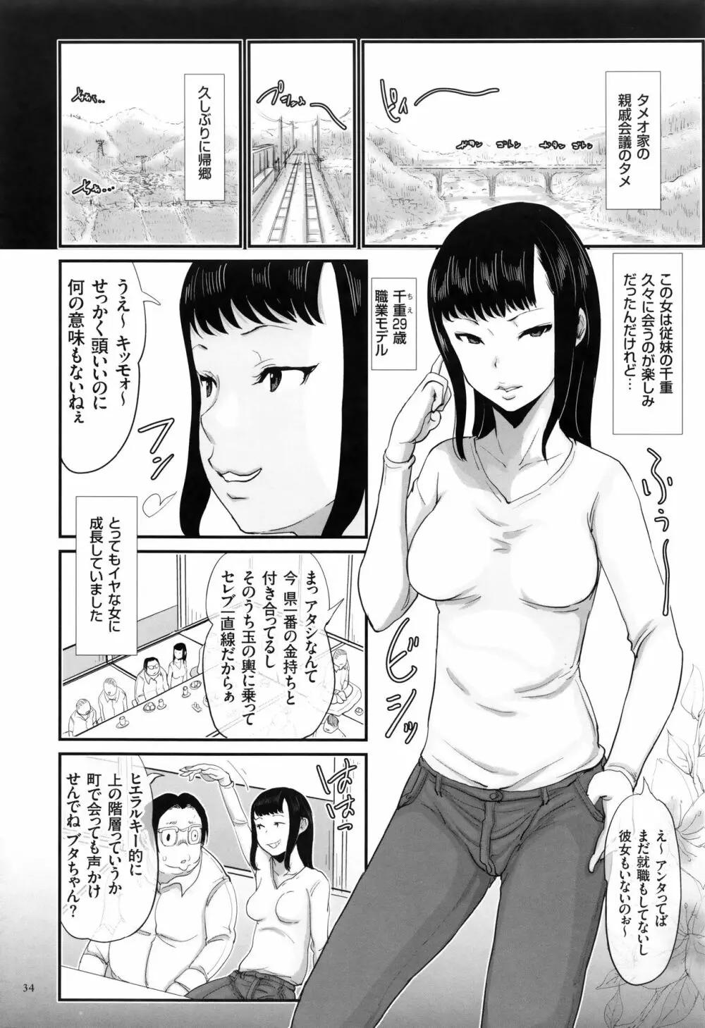 キモヲタだけど天才なので色んな女子とハメちゃいマス 35ページ