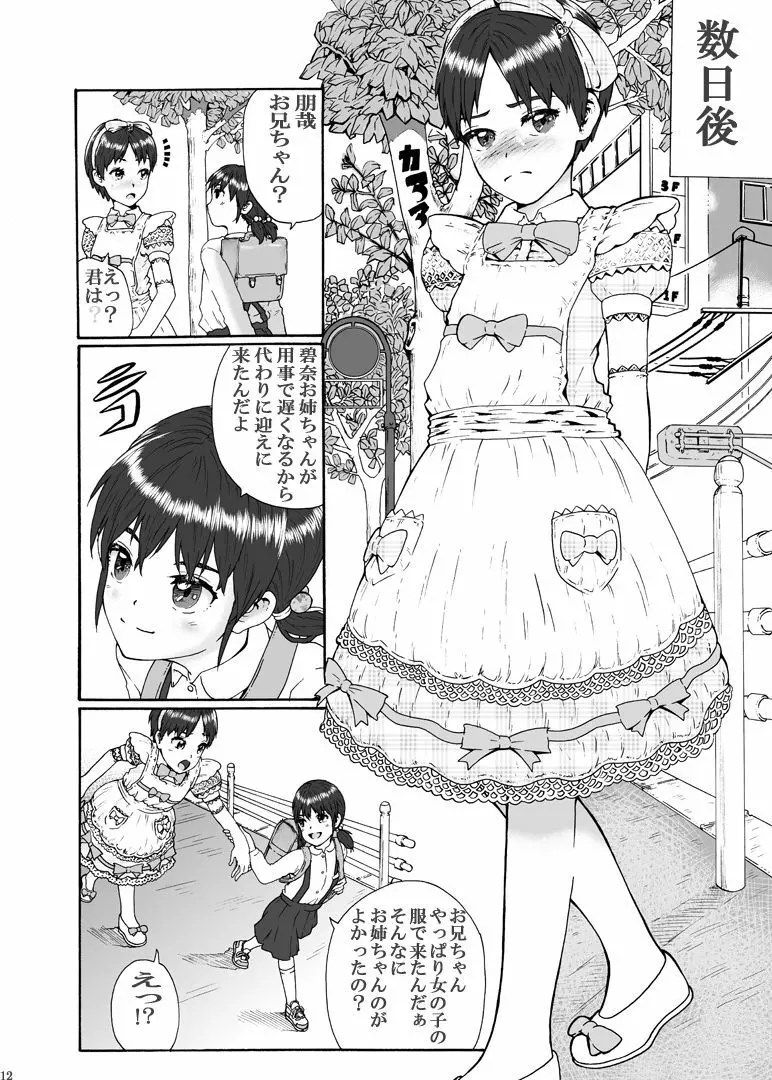 ふたなり三姉妹は女装少年のアナルがお好き 13ページ