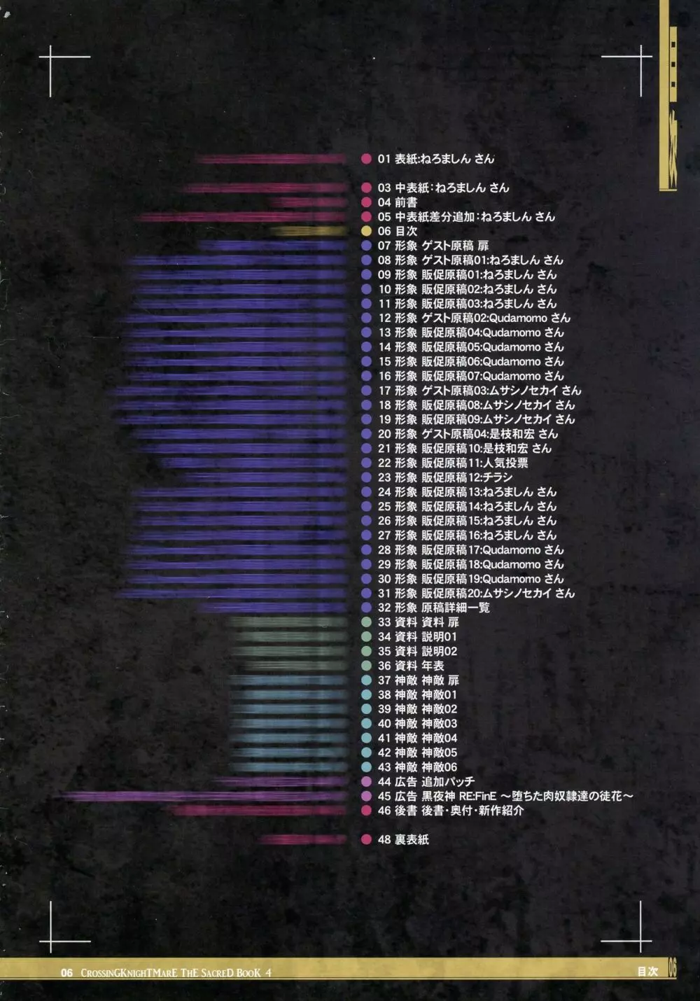 CrossinG KnighTMarE ThE SacreD BooK 4 6ページ