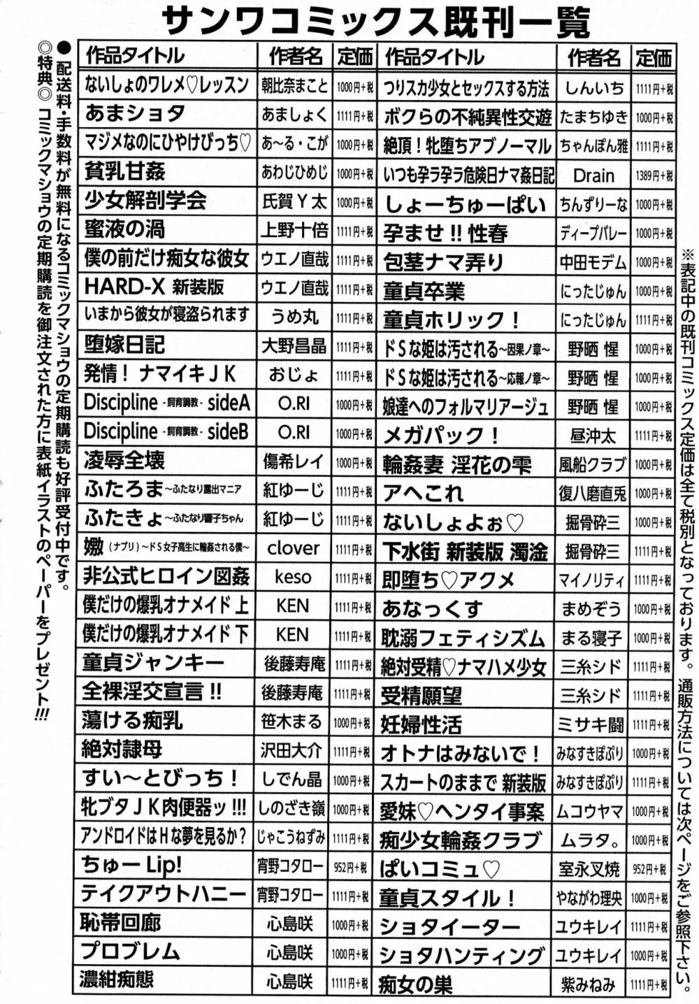 コミック・マショウ 2016年8月号 283ページ