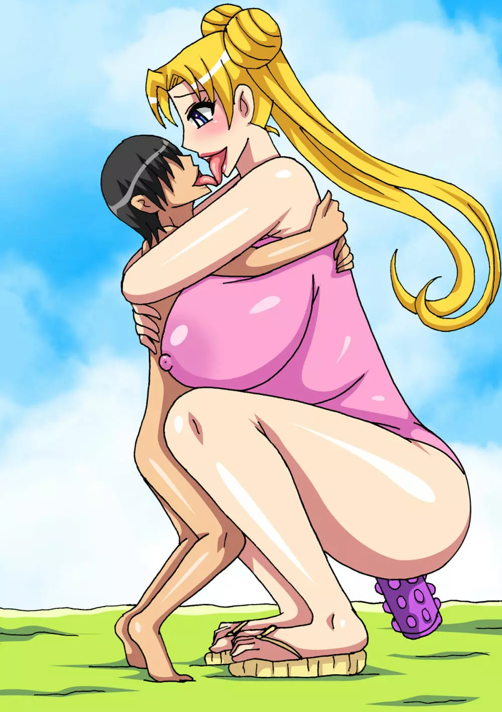 [MILF LOVER (FIRE TIGER)] BIG PLUMPY MAMA Island (BPM-001) – Sa○lor Moms {Sailor Moon) 2ページ