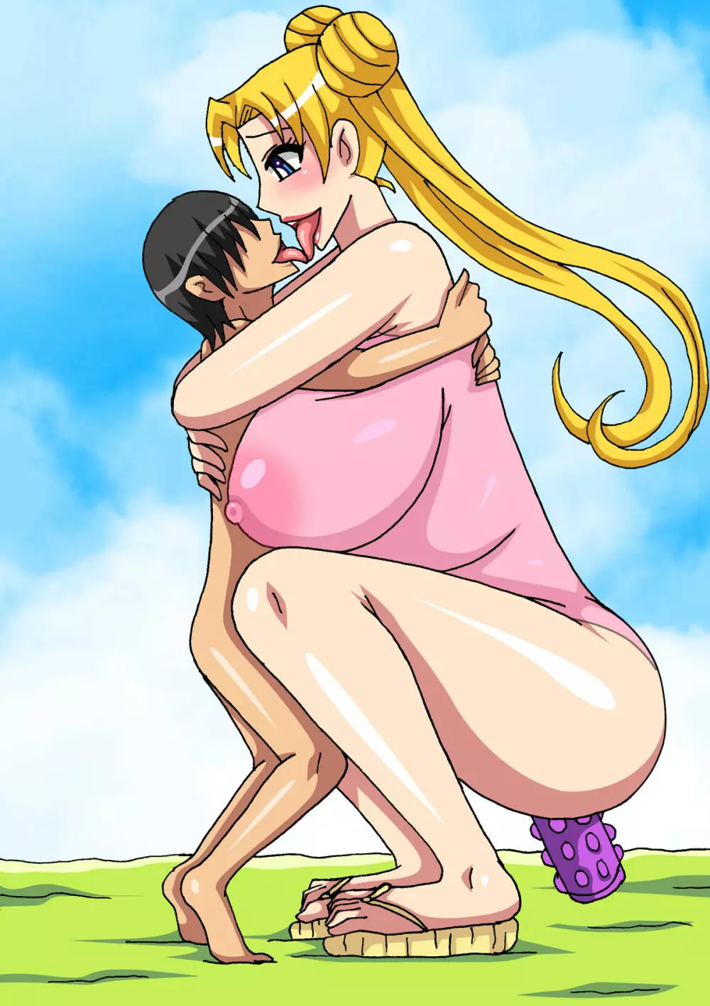 [MILF LOVER (FIRE TIGER)] BIG PLUMPY MAMA Island (BPM-001) – Sa○lor Moms {Sailor Moon) 4ページ