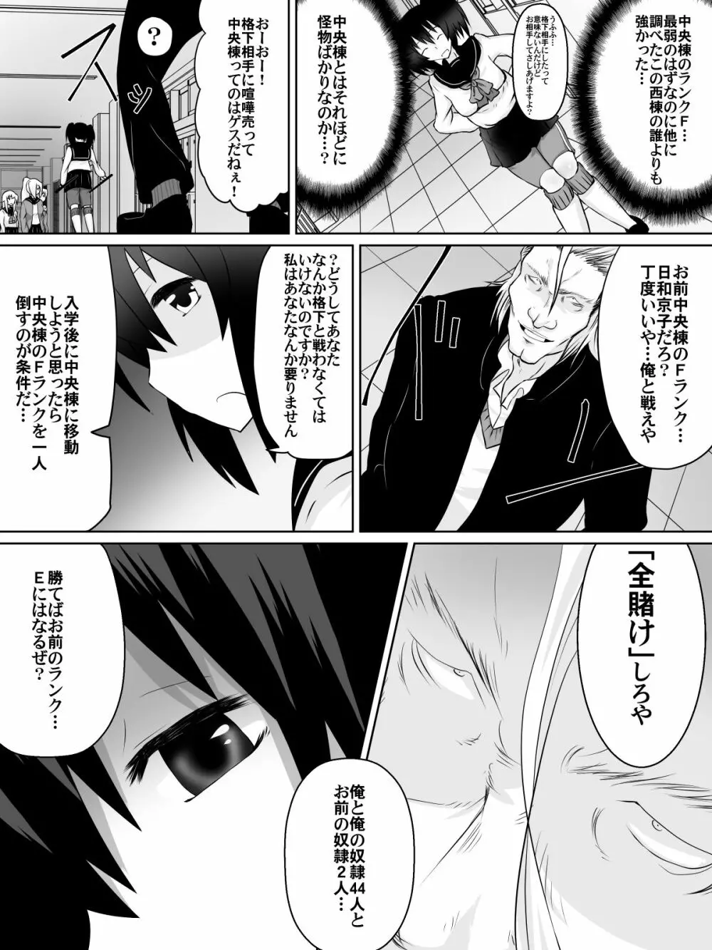 奴隷学園～屈服させられた最強の女～ 38ページ